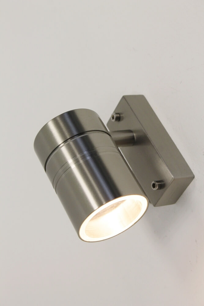 Buitenlamp / Wandlamp MOVE met onderverlichting | Staal