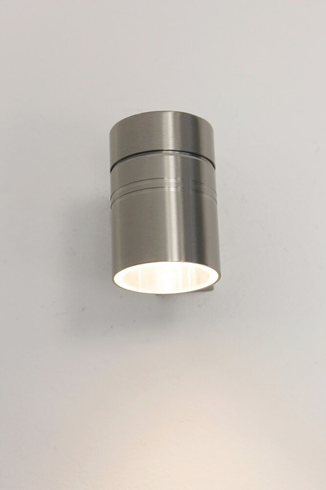 Buitenlamp / Wandlamp MOVE met onderverlichting | Staal