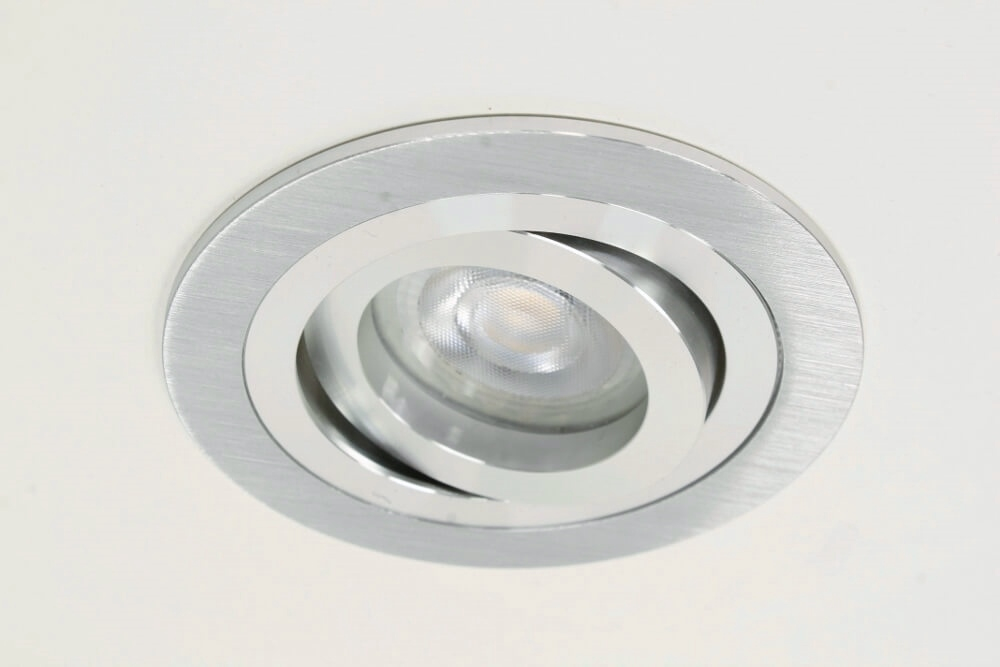 Aluminium inbouwspot rond HELIUM | 9,2 cm