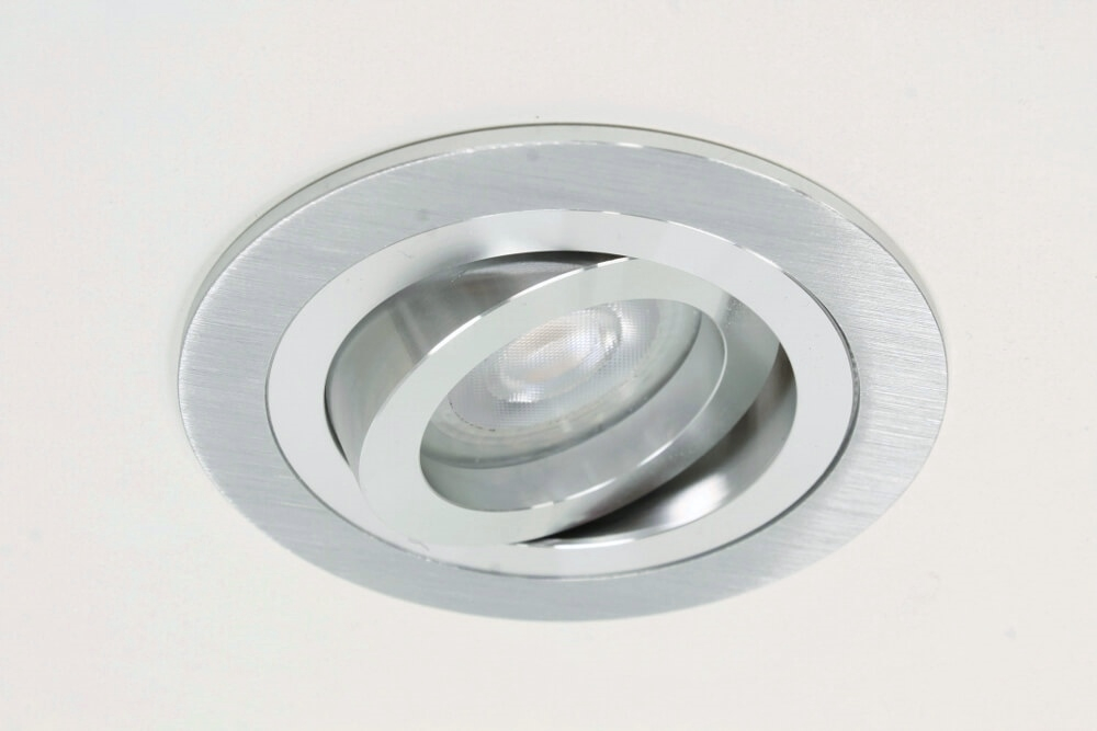 Aluminium inbouwspot rond HELIUM | 9,2 cm