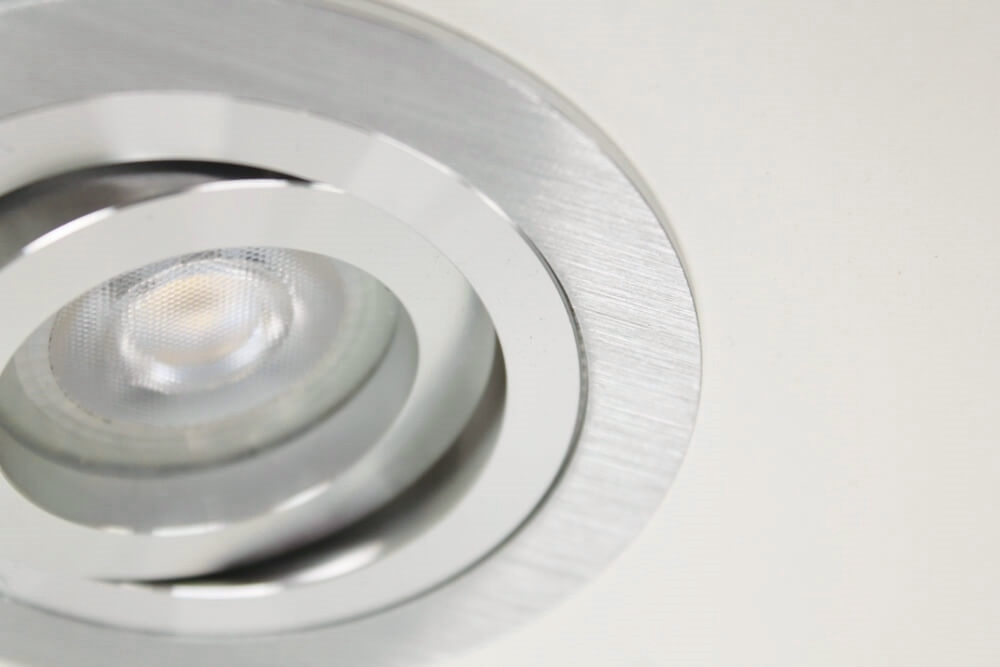 Aluminium inbouwspot rond HELIUM | 9,2 cm