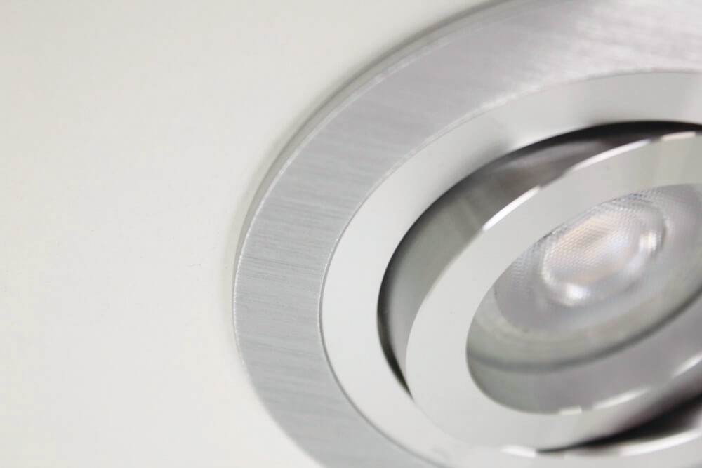 Aluminium inbouwspot rond HELIUM | 9,2 cm
