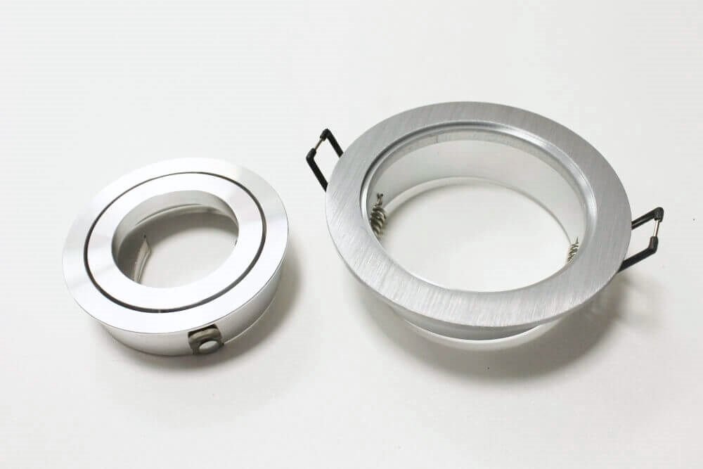 Aluminium inbouwspot rond HELIUM | 9,2 cm
