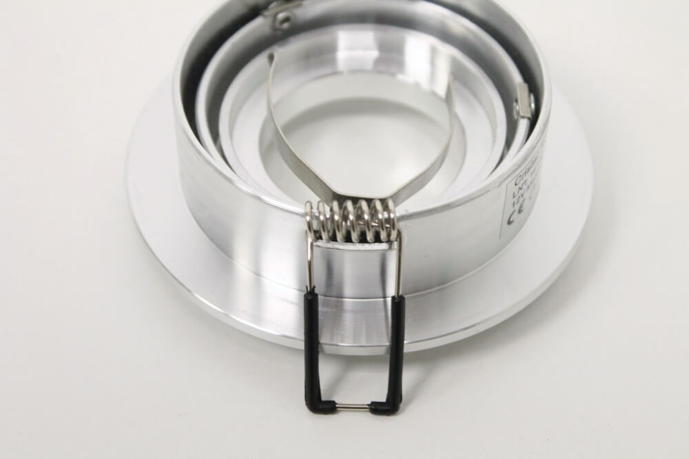 Aluminium inbouwspot rond HELIUM | 9,2 cm