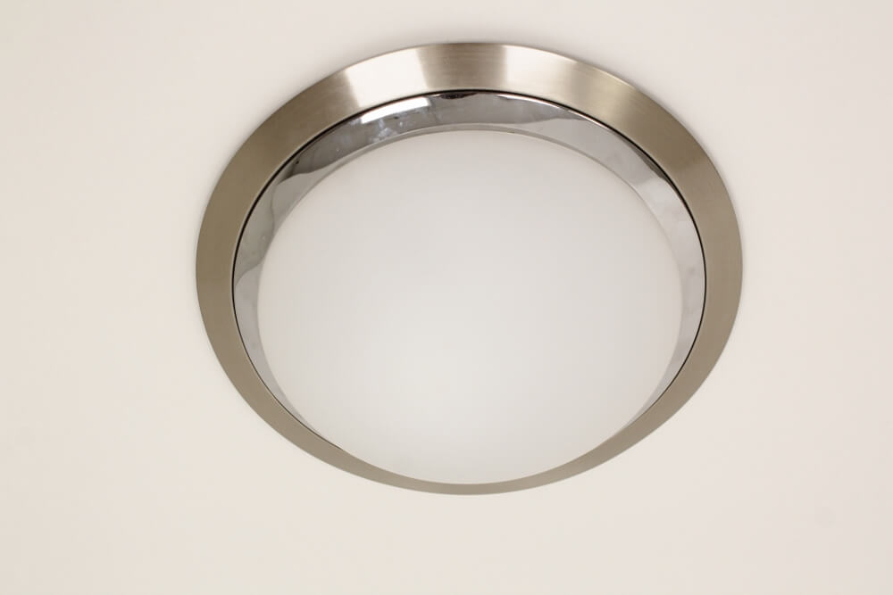 Ronde plafondlamp SPLASH 3 standen LED IP44 | Klein Ø 24 cm