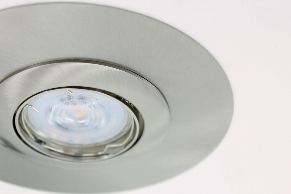 Opvulring staal | Voor grote gaten in het plafond | Ø 14 cm