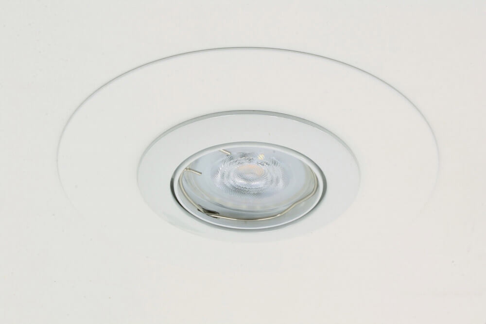 Opvulring wit | Voor grote gaten in het plafond | Ø 14 cm