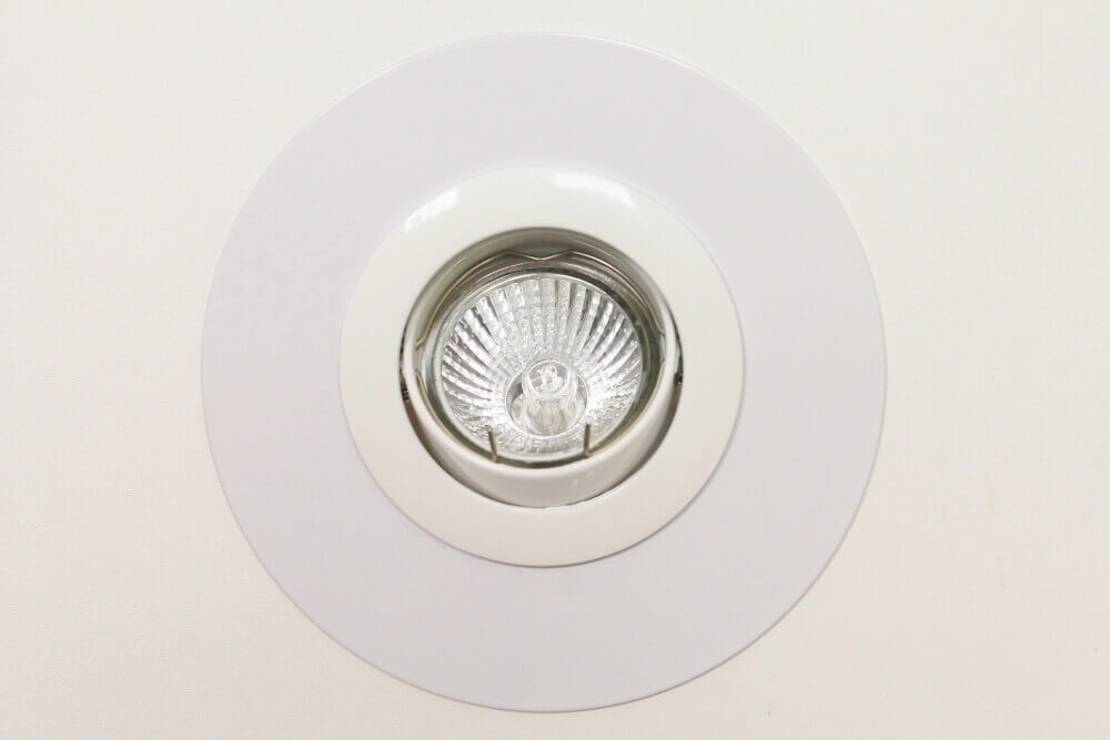Opvulring wit | Voor grote gaten in het plafond | Ø 14 cm