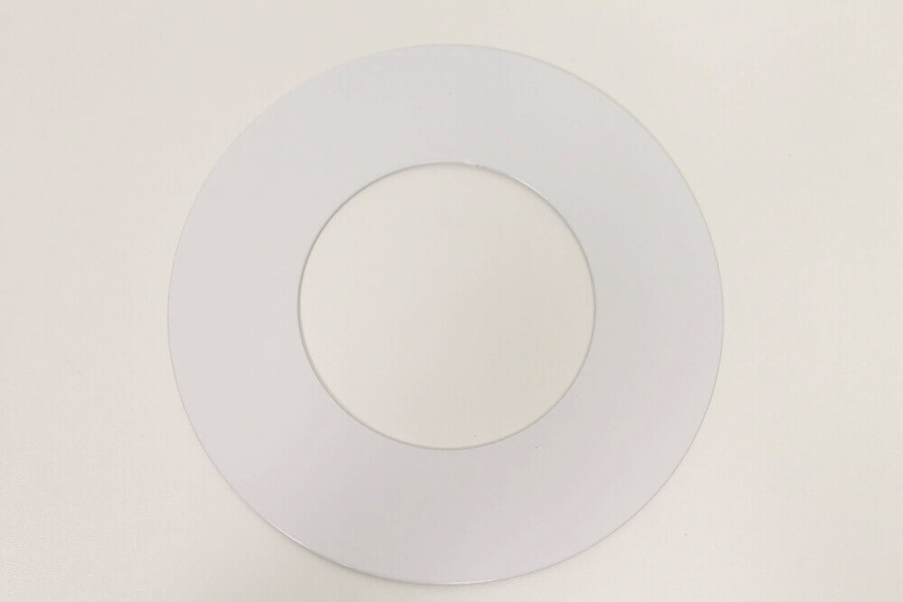 Opvulring wit | Voor grote gaten in het plafond | Ø 14 cm