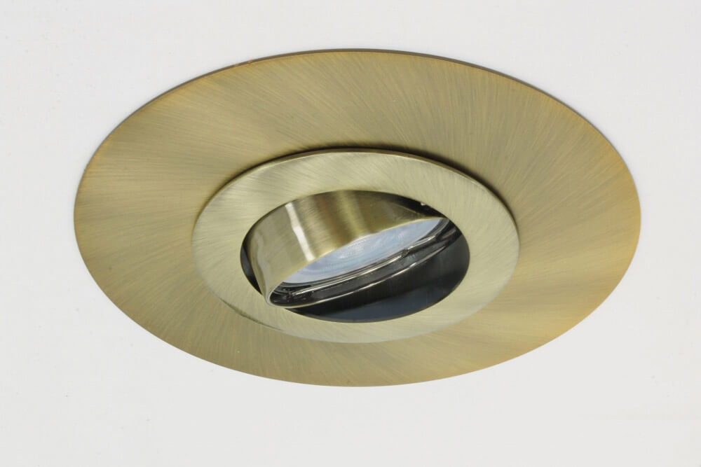 Opvulring brons | Voor grote gaten in het plafond | Ø 14 cm