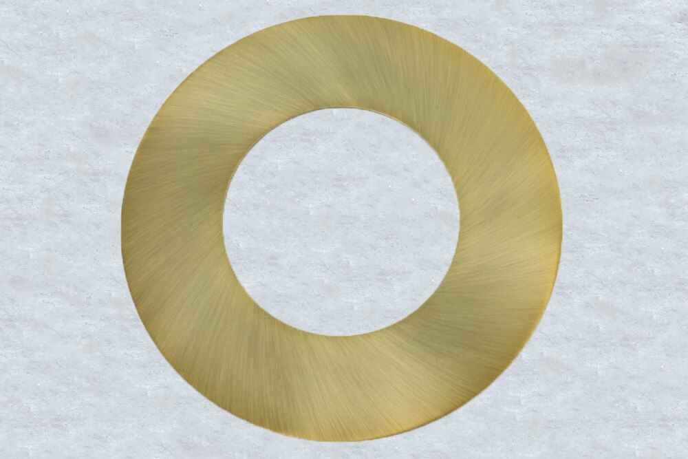 Opvulring brons | Voor grote gaten in het plafond | Ø 14 cm