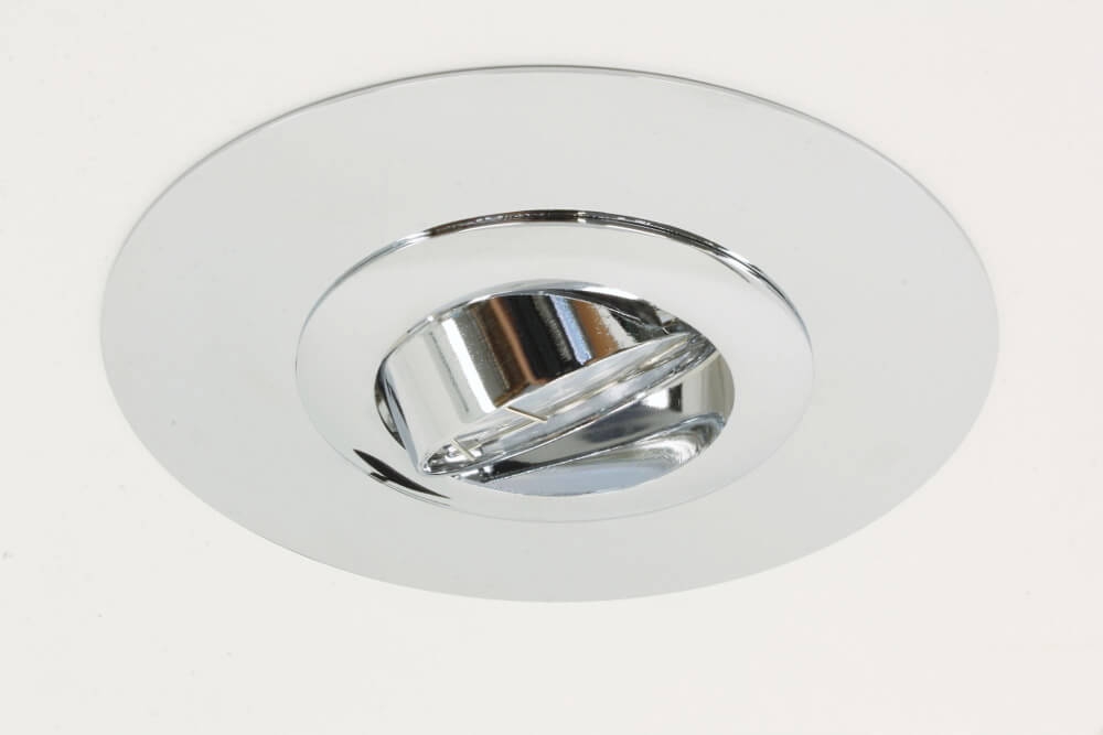 Opvulring chroom | Voor grote gaten in het plafond | Ø 14 cm
