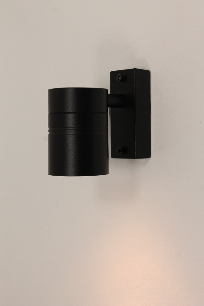 Buitenlamp / Wandlamp MOVE met onderverlichting | Zwart