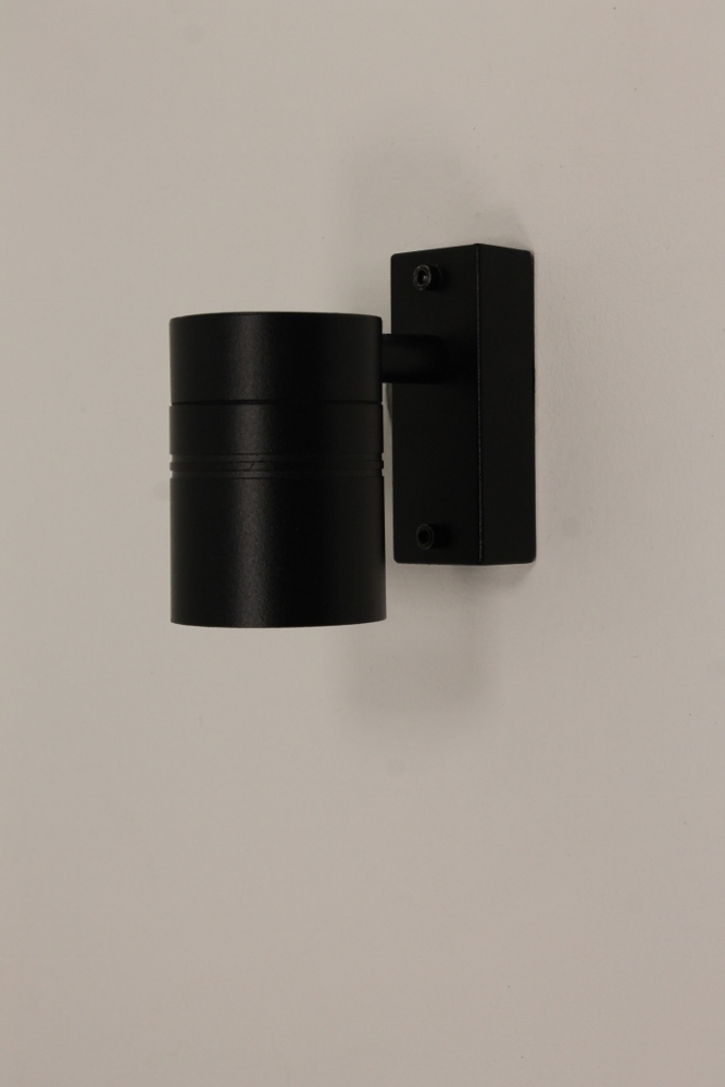 Buitenlamp / Wandlamp MOVE met onderverlichting | Zwart
