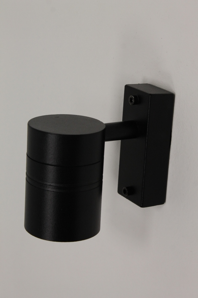 Buitenlamp / Wandlamp MOVE met onderverlichting | Zwart