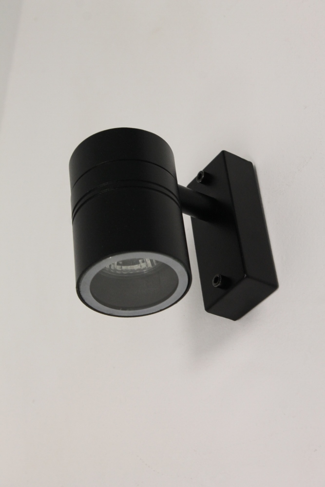 Buitenlamp / Wandlamp MOVE met onderverlichting | Zwart