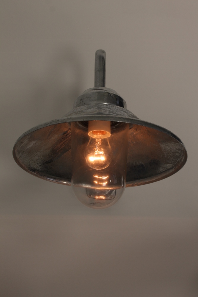 Buitenlamp wandlamp ORIANA staal