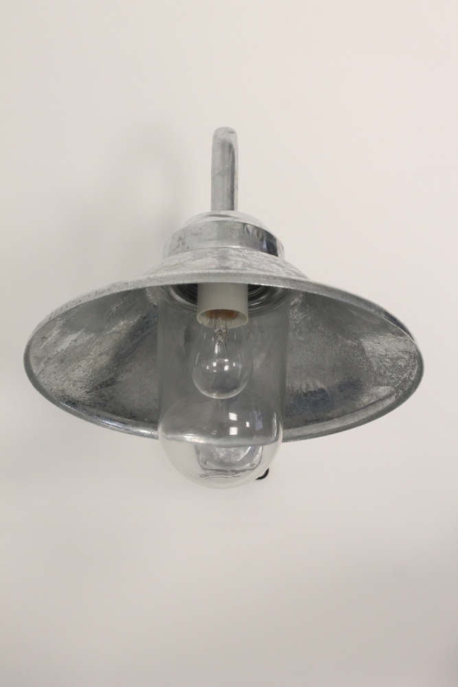 Buitenlamp wandlamp ORIANA staal
