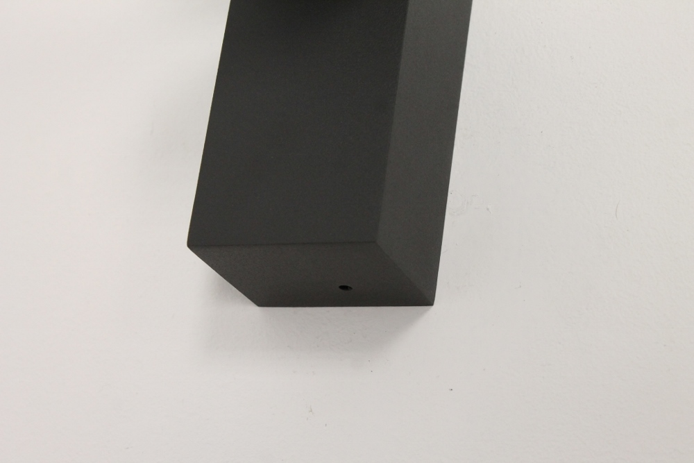 Strakke buitenlamp wand CHIMA | Antraciet
