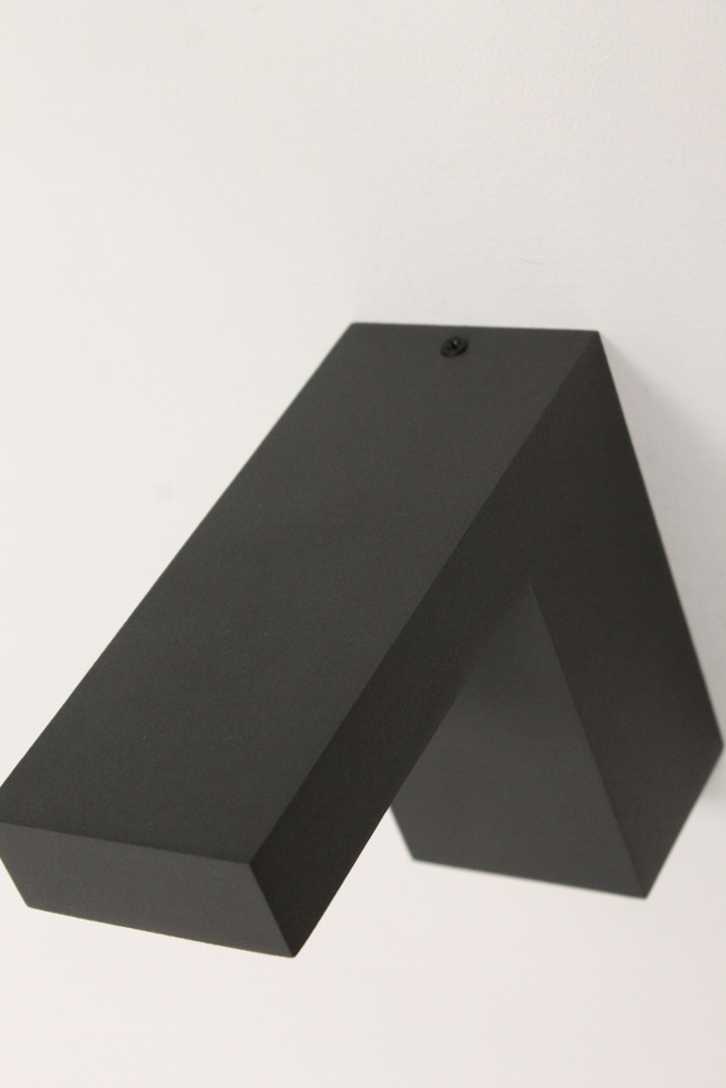 Strakke buitenlamp wand CHIMA | Antraciet