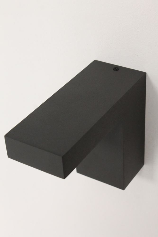 Strakke buitenlamp wand CHIMA | Antraciet