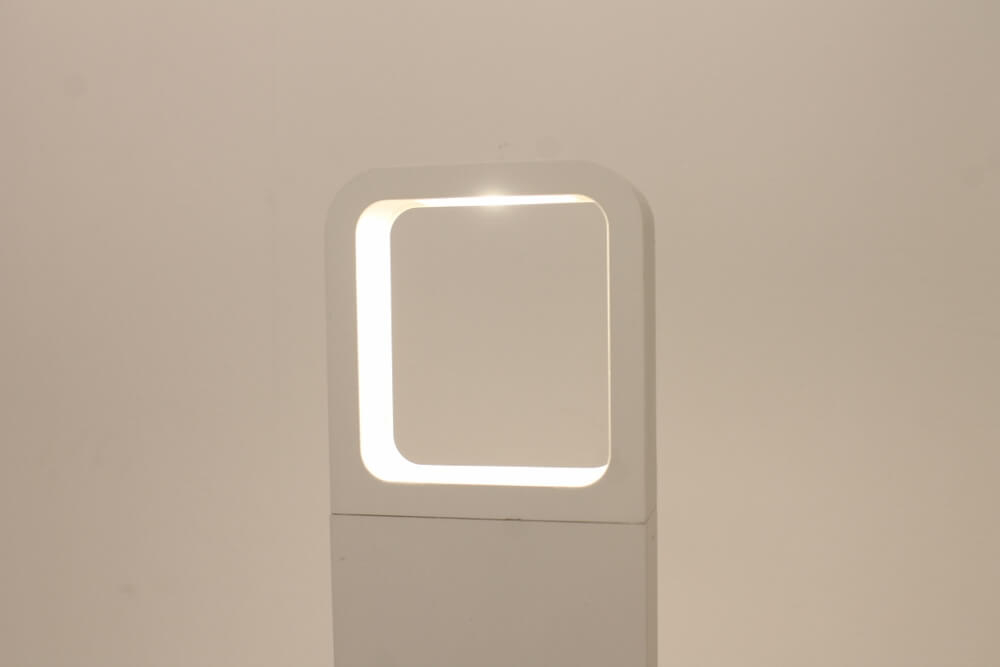 Buitenlamp paal XL TYRO LED helder licht | Wit