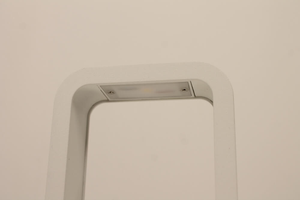 Buitenlamp paal XL TYRO LED helder licht | Wit