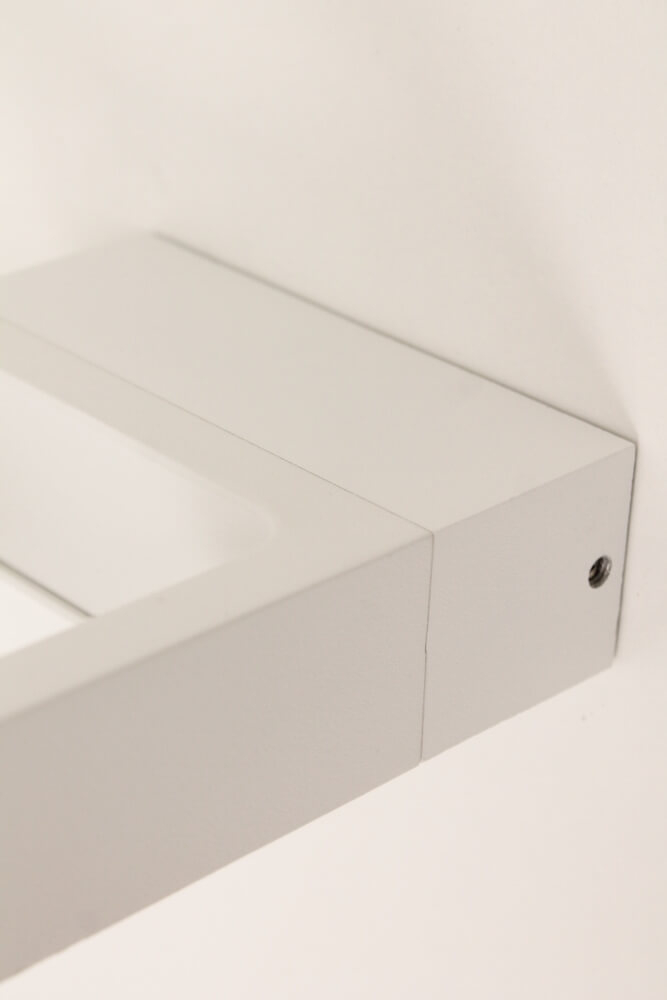 Strakke buitenlamp TYRO LED helder licht | Wit