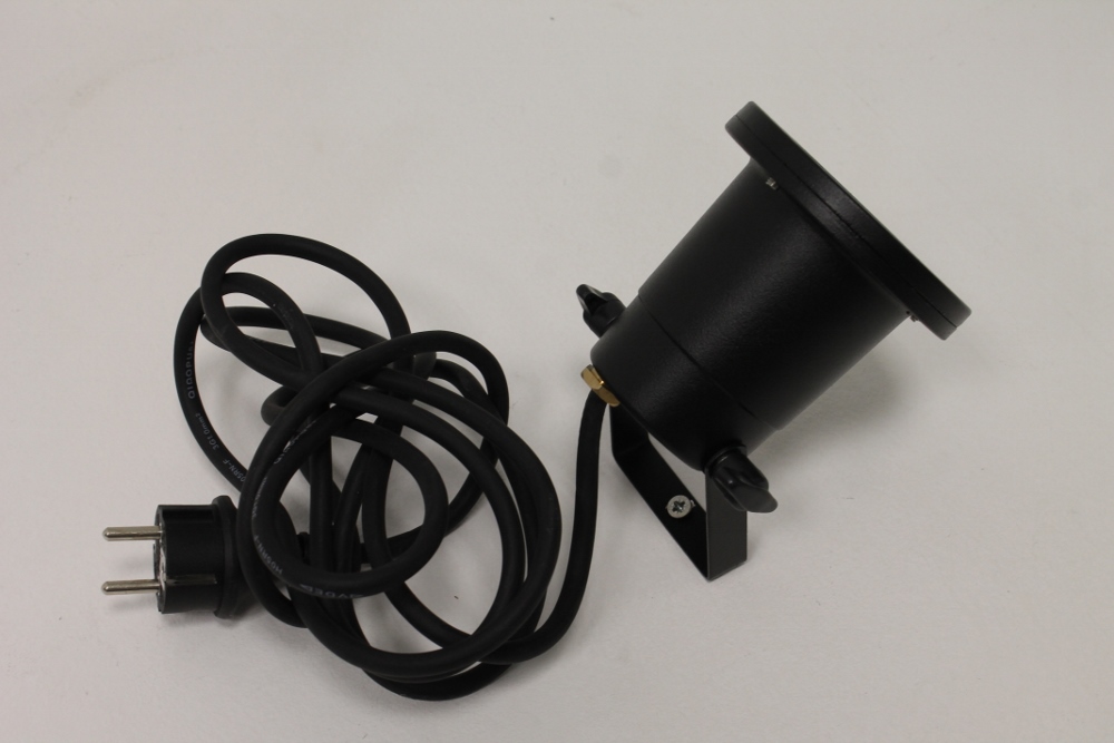 Prikspot / Tuinspot SPEAR GARDEN PRO 2,5M kabel IP68 GU10 | Zwart met grondspies