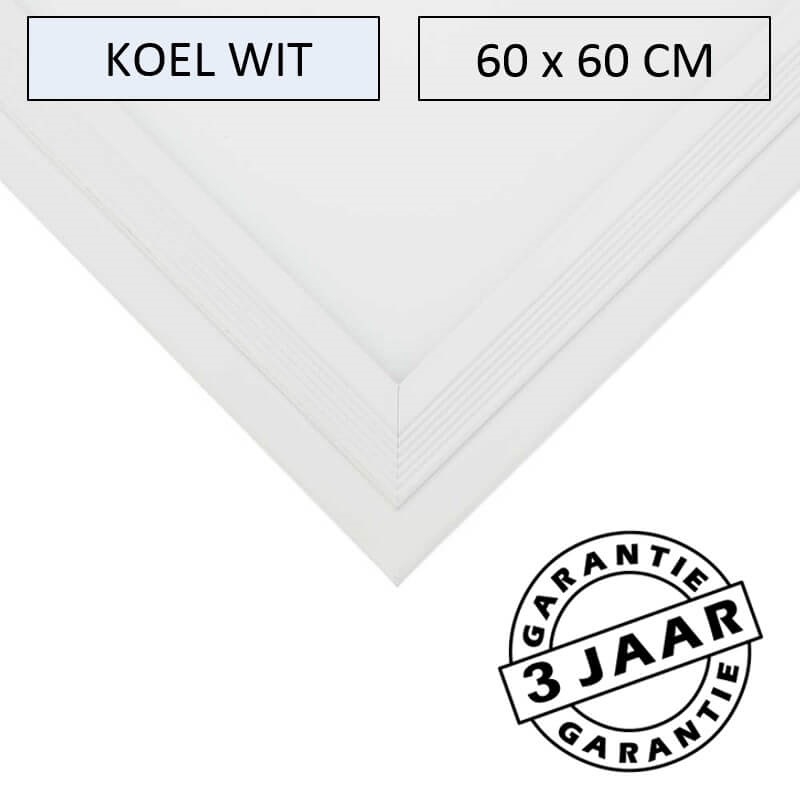 Inbouw LED paneel systeemplafond 60x60 cm 29 watt | koel wit