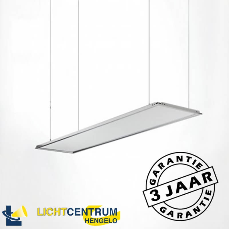 Inbouw LED paneel systeemplafond 120x30 cm 45 watt | koel wit