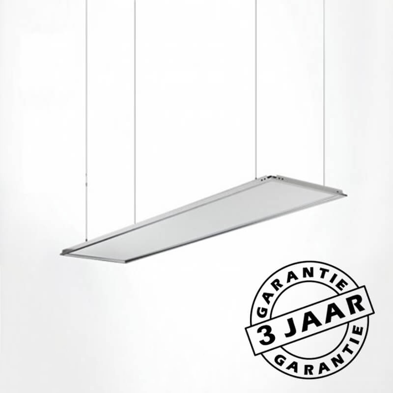 Inbouw LED paneel systeemplafond 120x30 cm 45 watt | koel wit