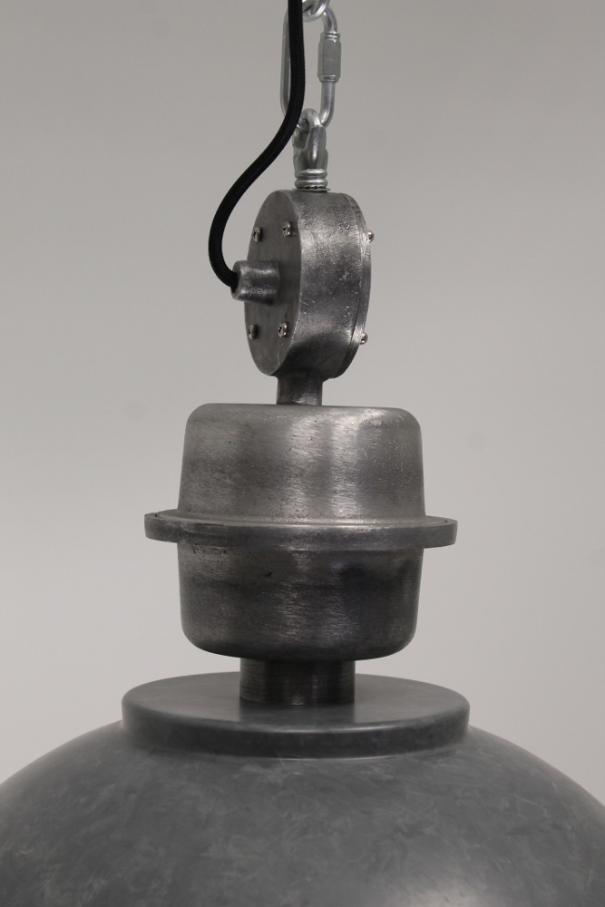 Industrielamp BIKKEL betongrijs | Ø 42,5 cm