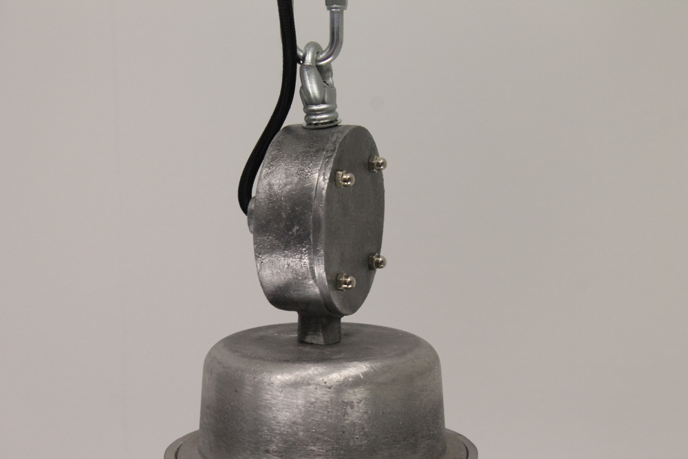 Industrielamp BIKKEL betongrijs | Ø 42,5 cm