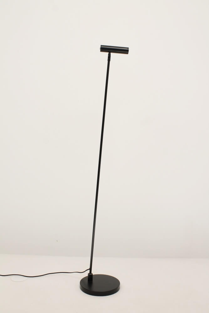 Flexibele strakke LED leeslamp TUBUS met pulsdimmer | Zwart