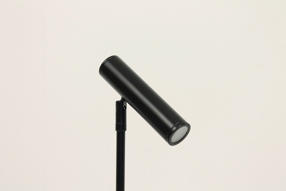 Flexibele strakke LED leeslamp TUBUS met pulsdimmer | Zwart