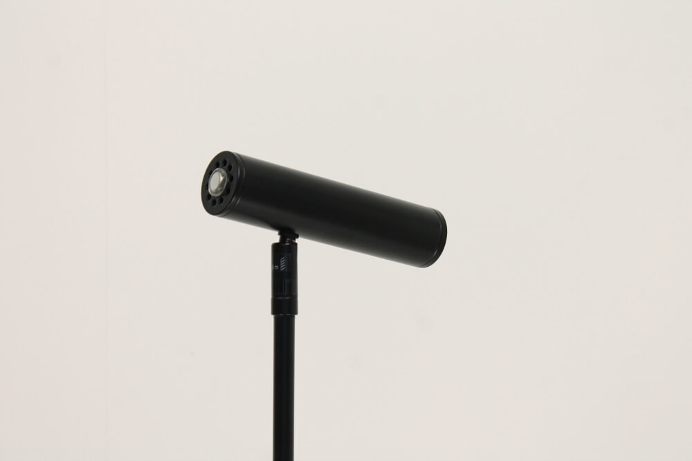 Flexibele strakke LED leeslamp TUBUS met pulsdimmer | Zwart