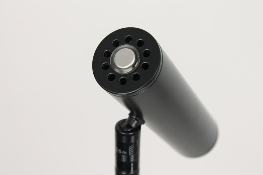Flexibele strakke LED leeslamp TUBUS met pulsdimmer | Zwart