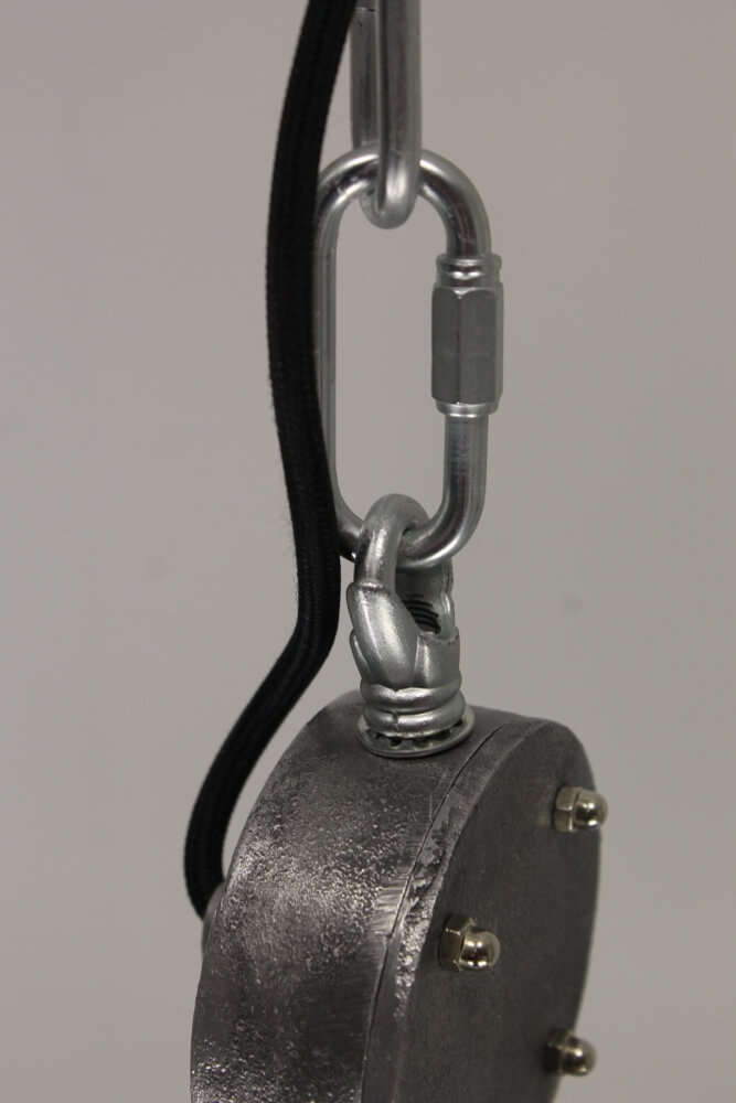 Industrielamp BIKKEL staal | Ø 42,5 cm