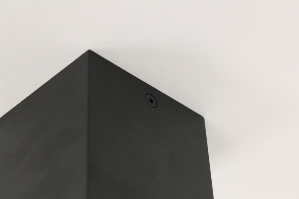 Plafondlamp / Opbouw spot CUBA 1-lichts | Zwart