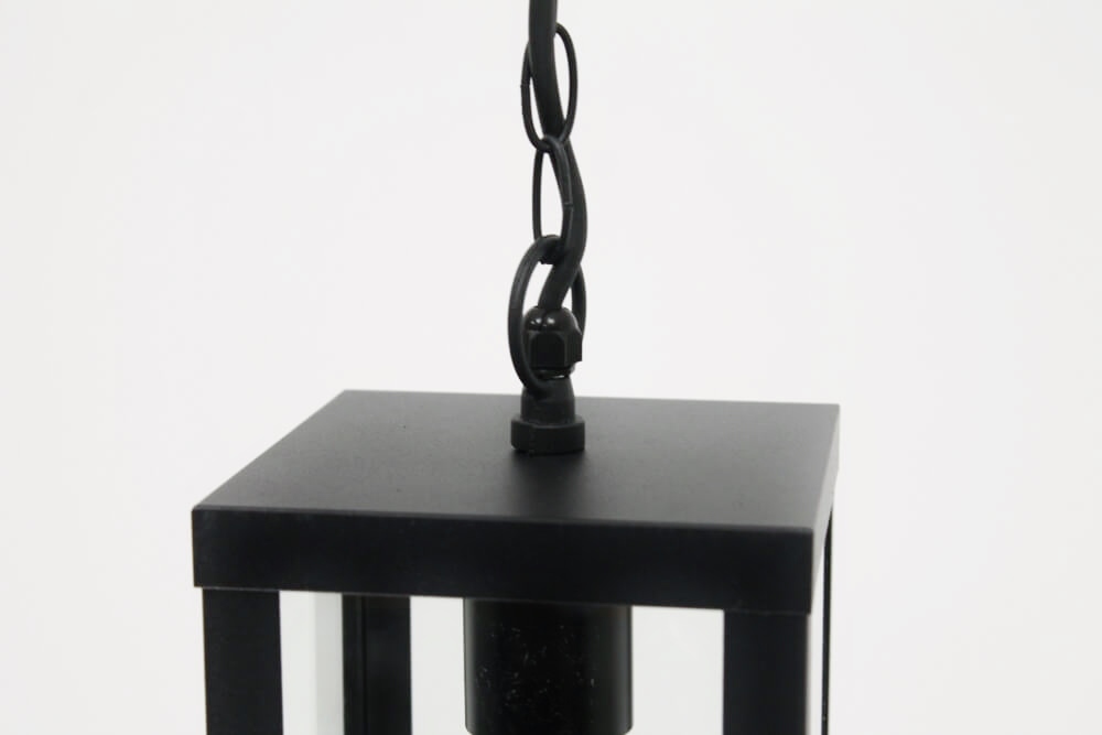 Strakke buitenlamp WESTFORD hanglamp | Zwart IP44