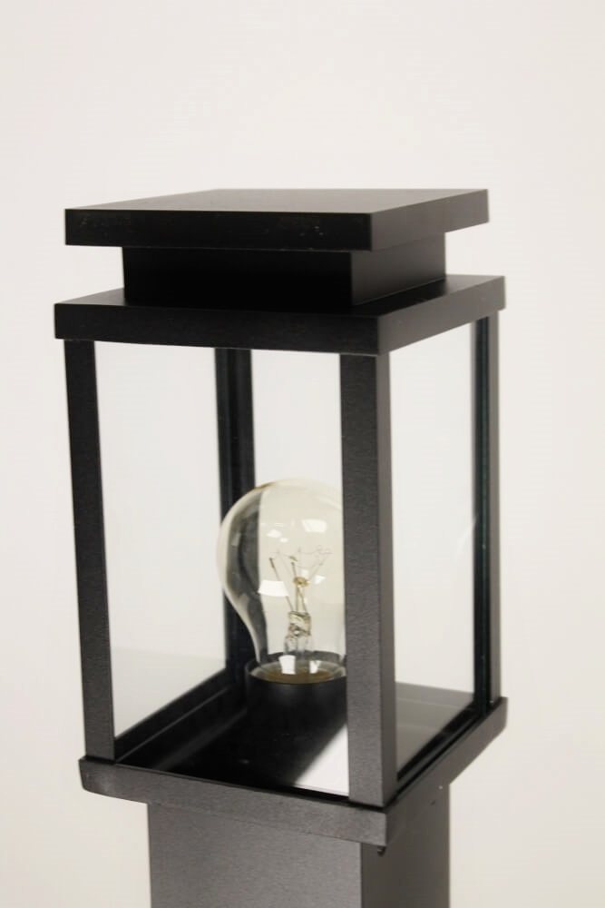 Buitenlamp sokkel staand HAMBRIDGE | zwart 