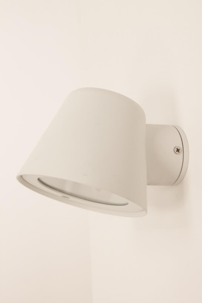 Buitenlamp / Wandlamp DANGO | wit