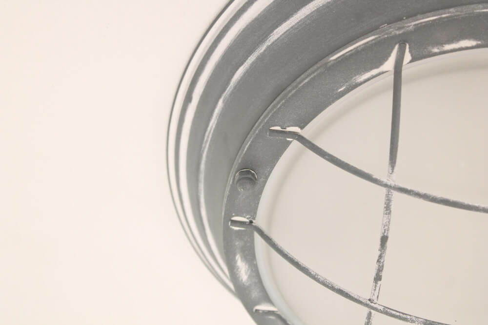 Plafondlamp TYPHOON betonlook Ø 34 cm