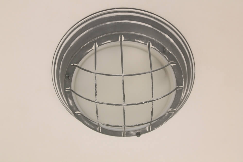 Plafondlamp TYPHOON betonlook Ø 34 cm