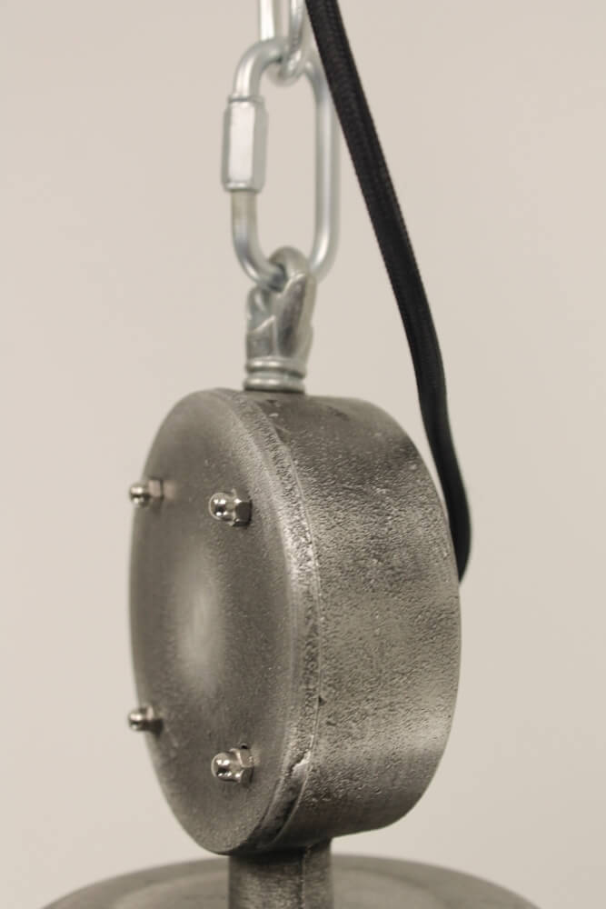 Industrielamp BIKKEL XL zwart | Ø 52 cm