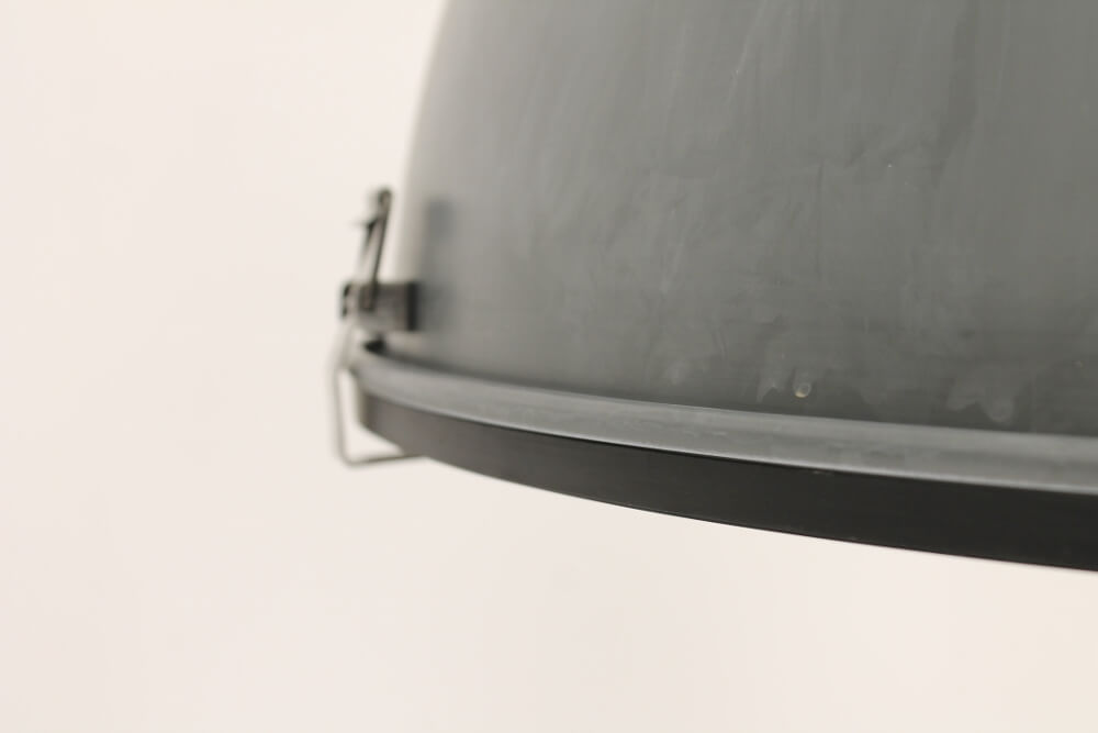 Industrielamp BIKKEL XL betongrijs | Ø 52 cm