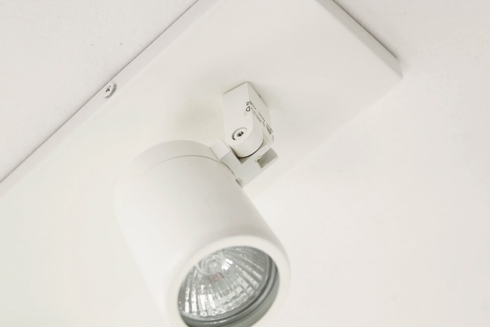 Kantelbare 2-lichts opbouwspot balk DOCCIA IP44 | Wit