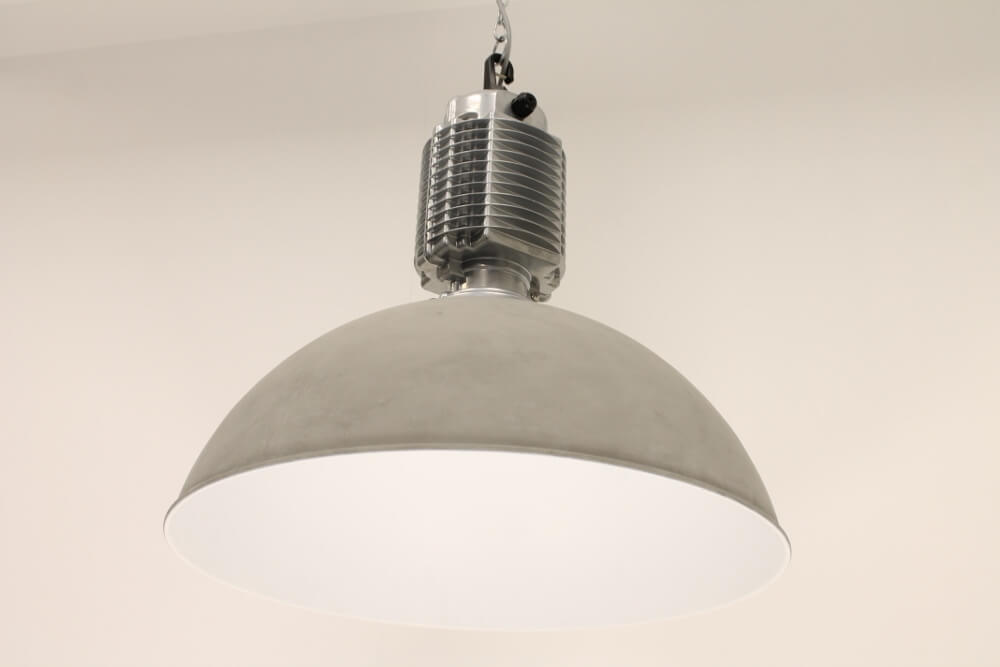 Hanglamp TORMOLINO grijs betonlook | Ø 60 cm