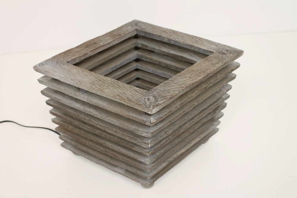 Houten tafellamp WOOD 43 x 31 cm